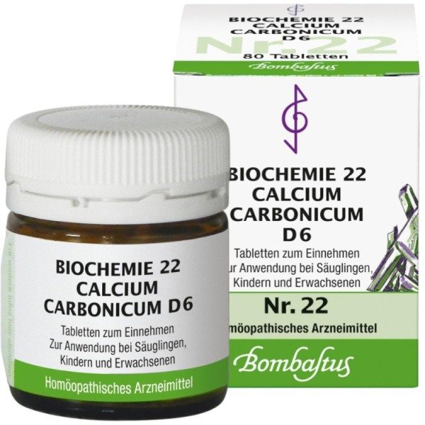 Abbildung Biochemie 22 Calcium carbonicum D6