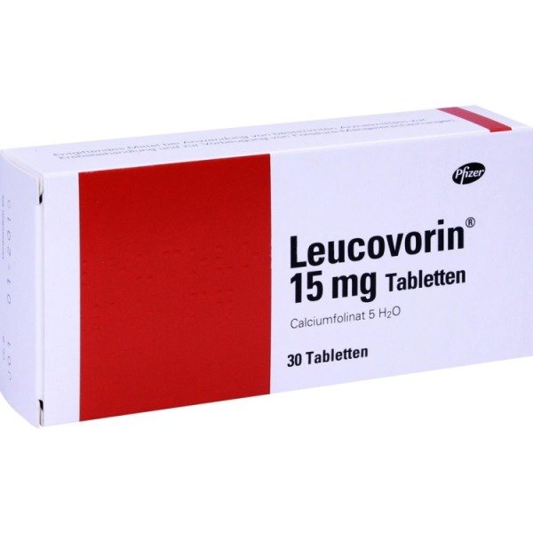 Abbildung Leucovorin 15mg Tabletten