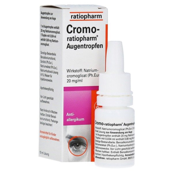 Abbildung Cromo-ratiopharm Augentropfen