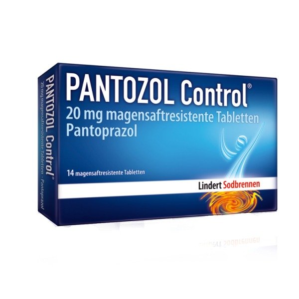 Abbildung PANTOZOL Control 20 mg magensaftresistente Tabletten