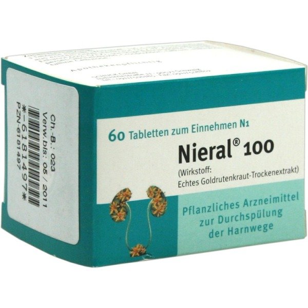 Abbildung Nieral 116,4 mg Tabletten