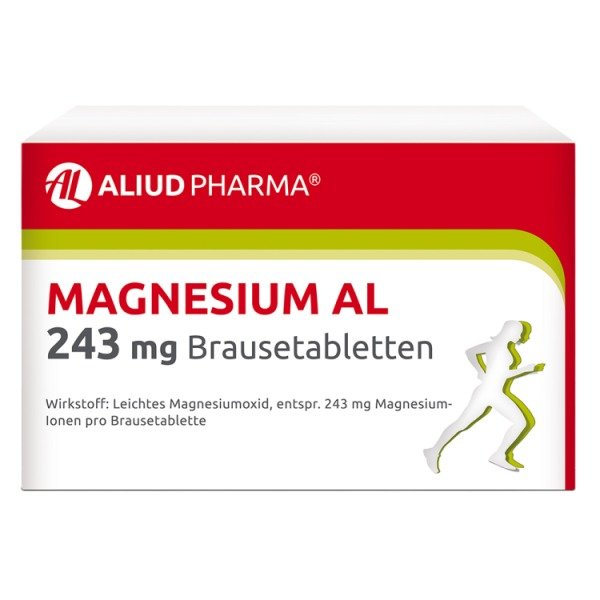 Abbildung Magnesium AL 243 mg Brausetabletten