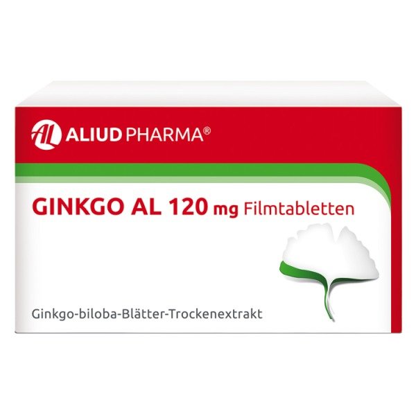 Abbildung Ginkgo AL 120 mg Filmtabletten