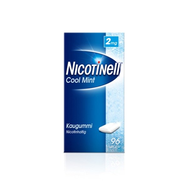 Abbildung Nicotinell Kaugummi 2 mg Cool Mint