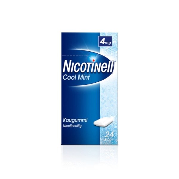 Abbildung Nicotinell Kaugummi 4 mg Cool Mint
