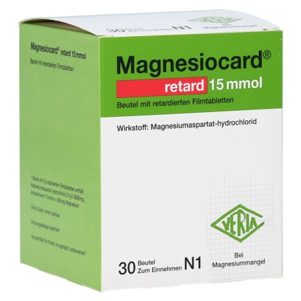 Abbildung Magnesiocard retard 15 mmol