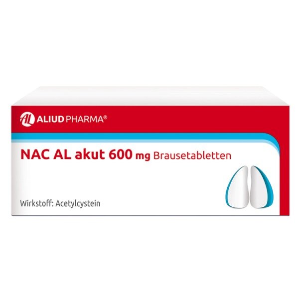 Abbildung NAC AL akut 600 mg Brausetabletten