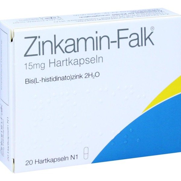 Abbildung Zinkamin-Falk 15mg Hartkapseln