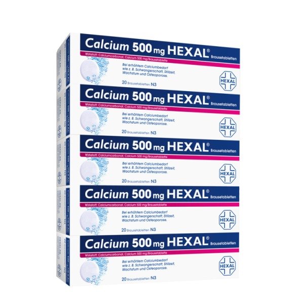 Calcium 500 mg HEXAL