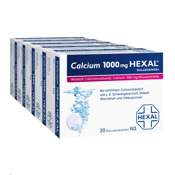 Calcium 1000 mg HEXAL