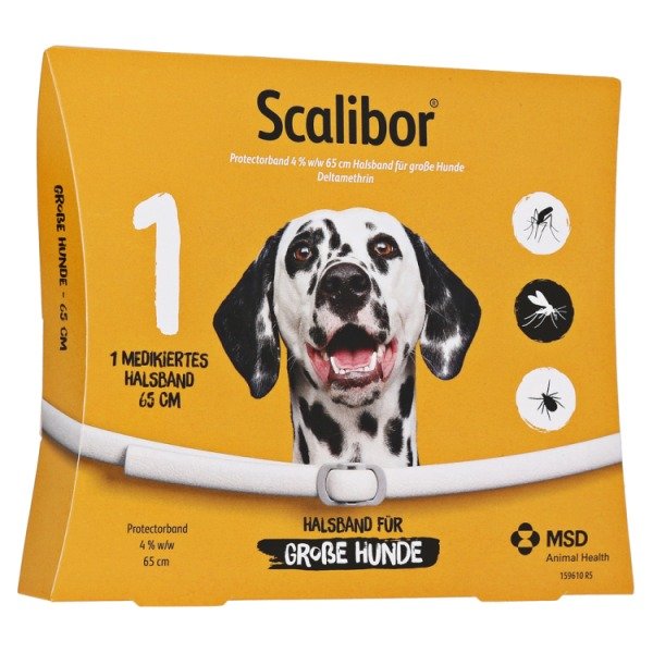Abbildung Scalibor Protectorband 1,0 g medikiertes Halsband für große Hunde