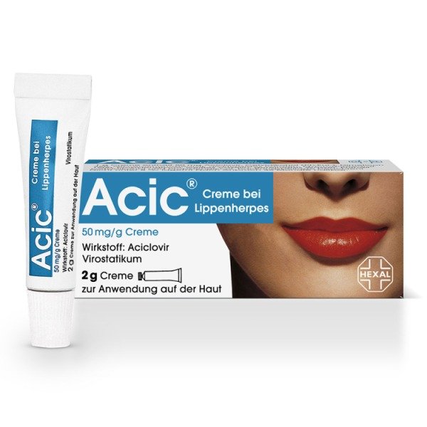 Acic Creme bei Lippenherpes