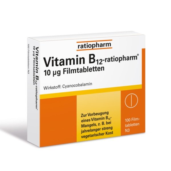 Vitamin B12-ratiopharm 10 µg Filmtabletten