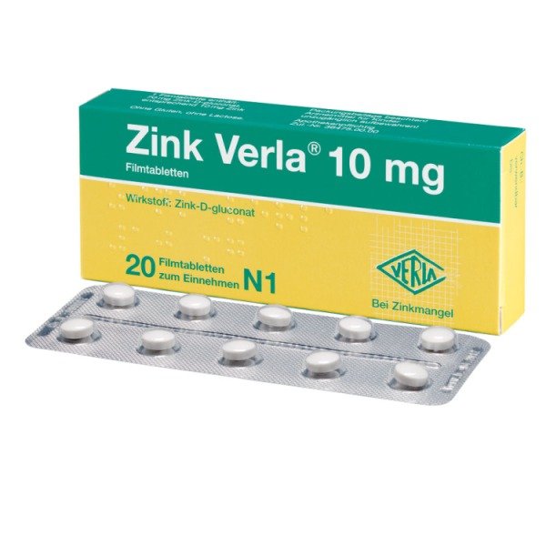 Zink Verla 10 mg