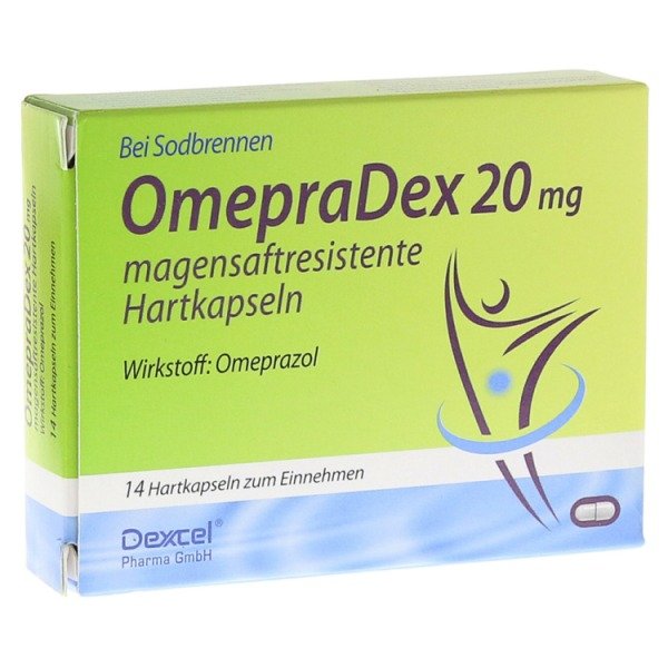 Omepradex 20 mg magensaftresistente Hartkapseln