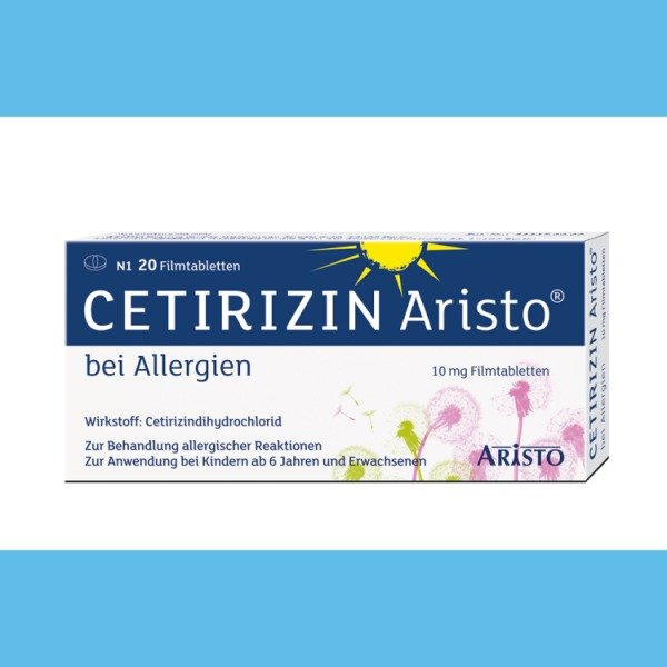 Abbildung Cetirizin Aristo bei Allergien