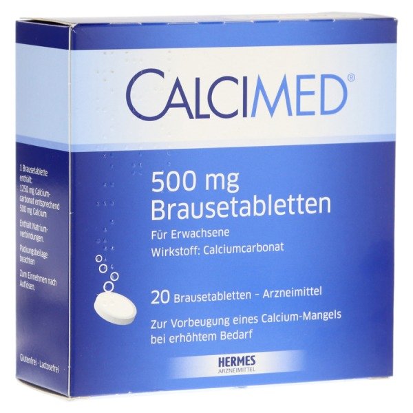 Abbildung Calcimed 500 mg Brausetabletten