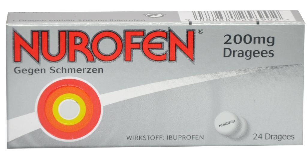 Abbildung Nurofen 200 mg - Dragees