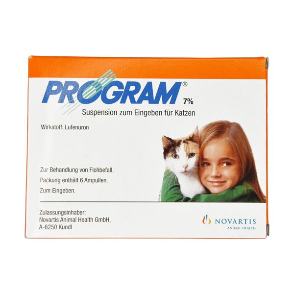 Abbildung Program 133 mg Suspension zum Eingeben für Katzen