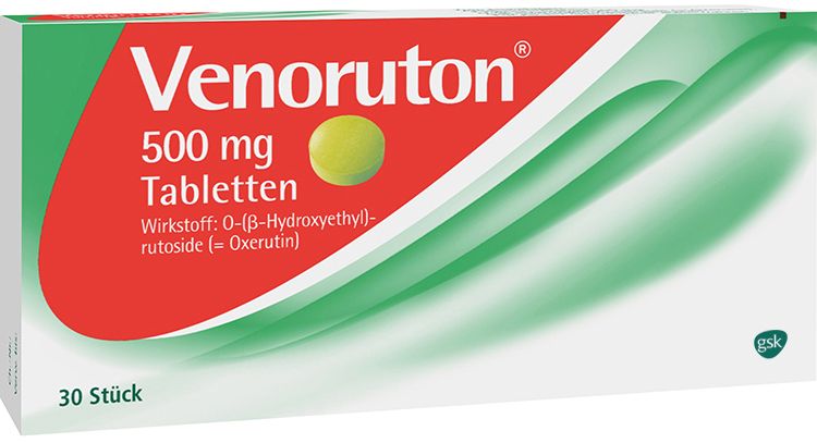 Abbildung Venoruton 500 mg - Tabletten
