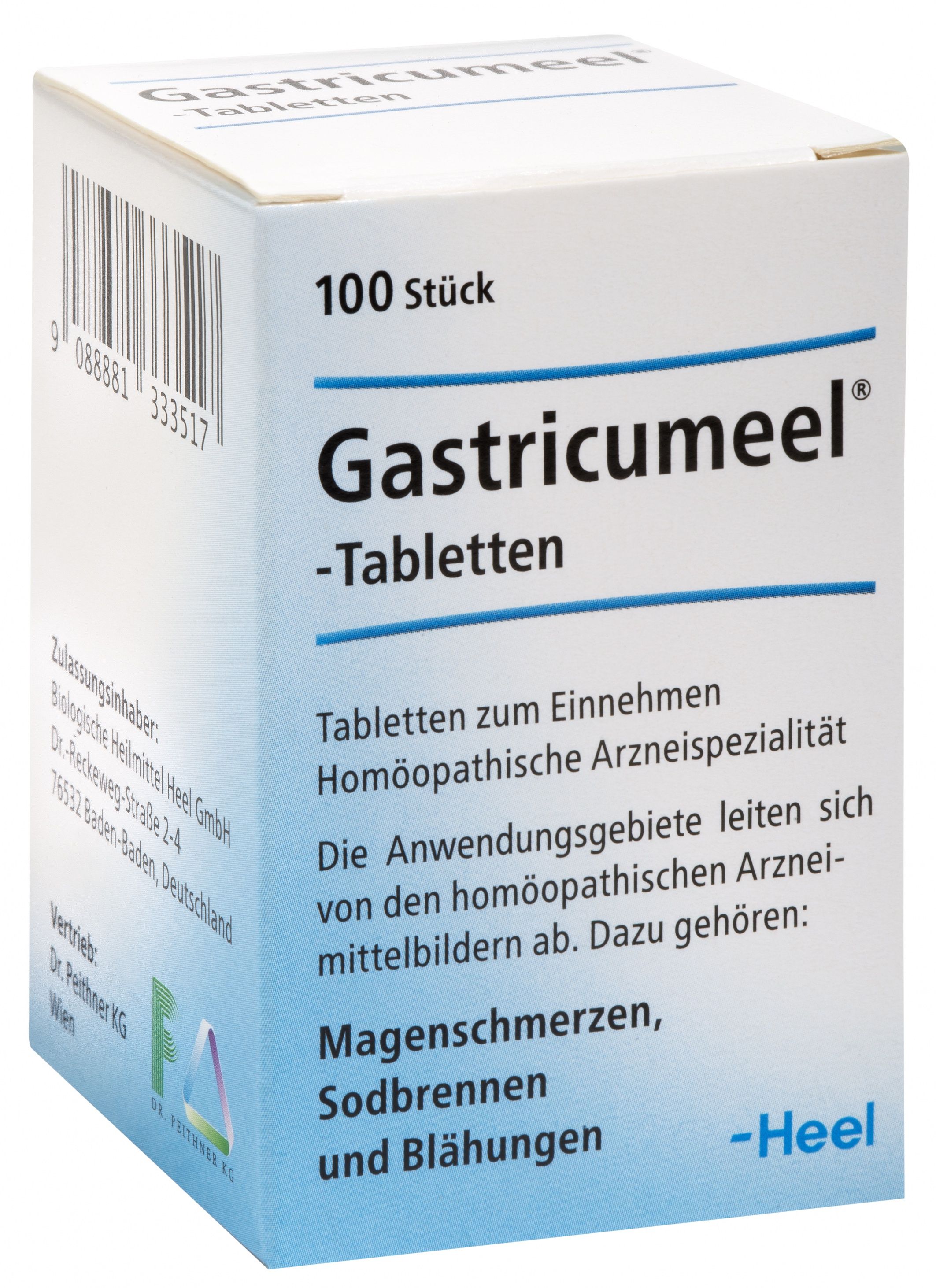 Abbildung Gastricumeel - Tabletten