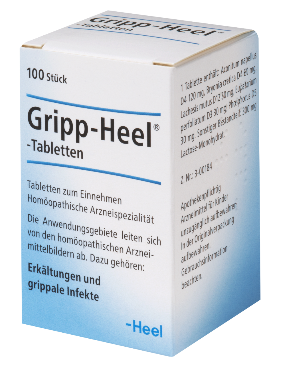 Abbildung Gripp-Heel-Tabletten