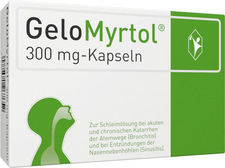 Abbildung GeloMyrtol 300 mg - Kapseln