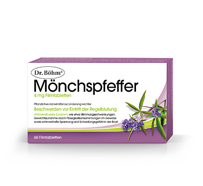Abbildung Dr. Böhm Mönchspfeffer 4 mg - Filmtabletten