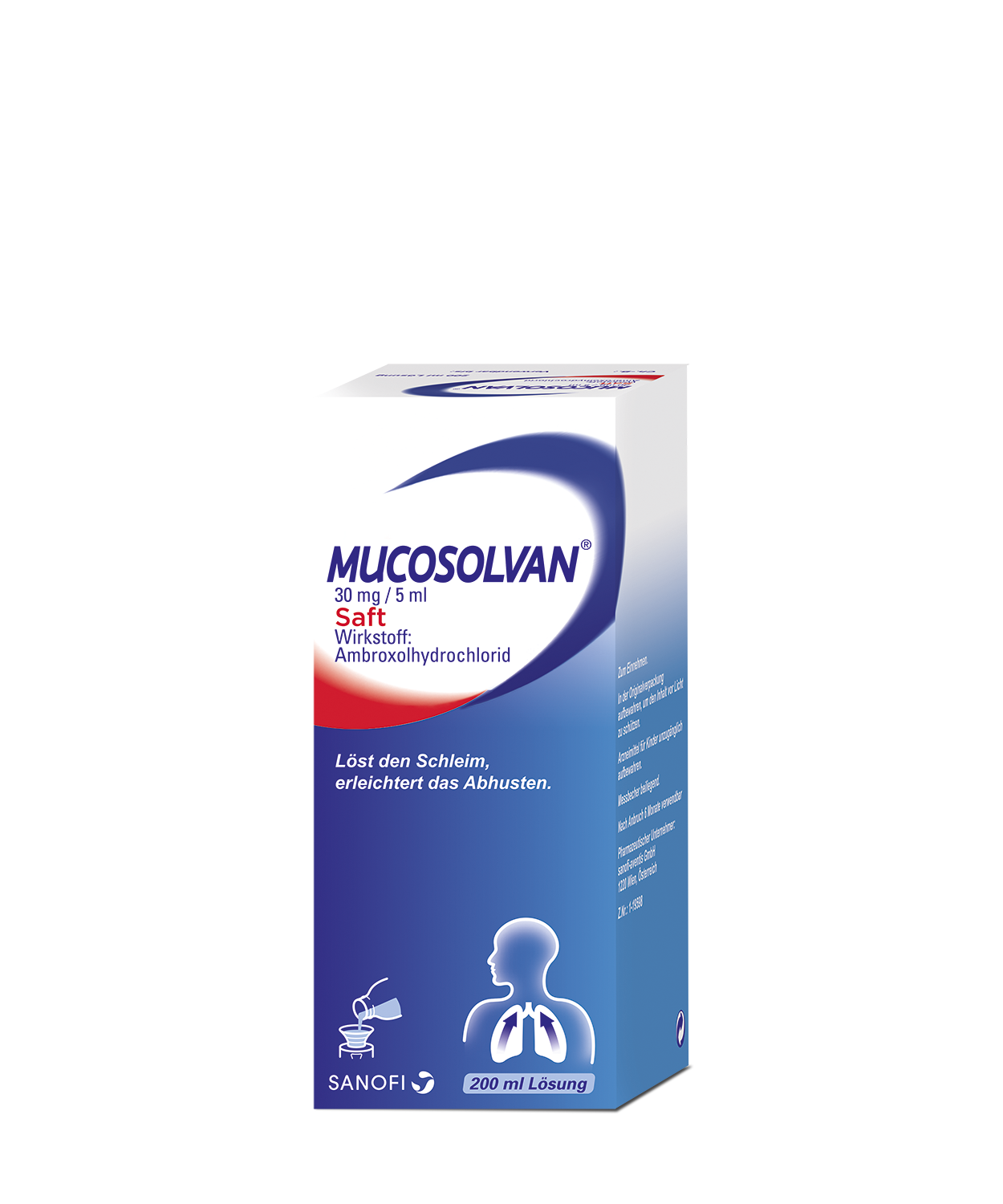 Abbildung Mucosolvan 30 mg/5 ml - Saft