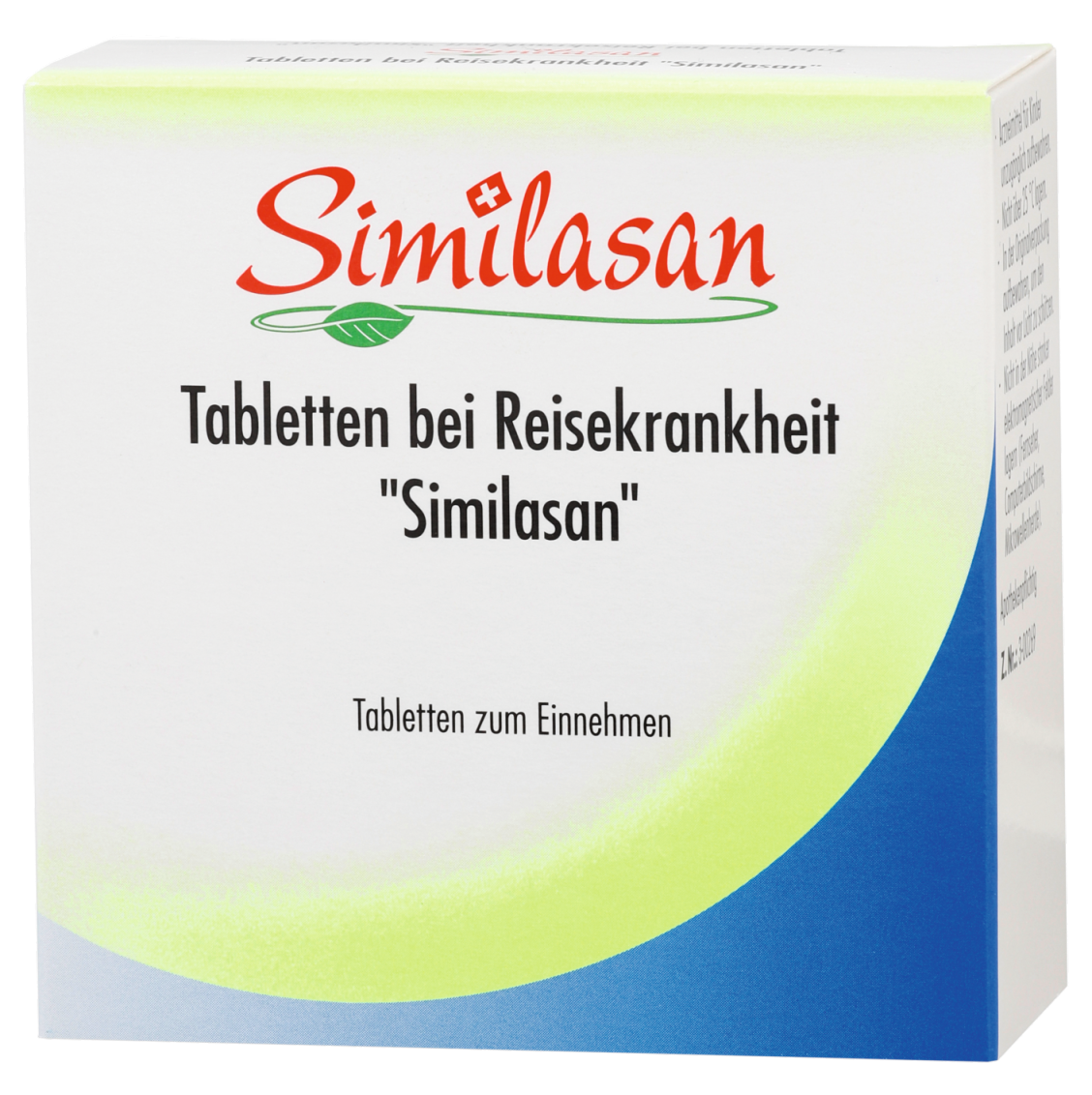 Abbildung Tabletten bei Reisekrankheit "Similasan"