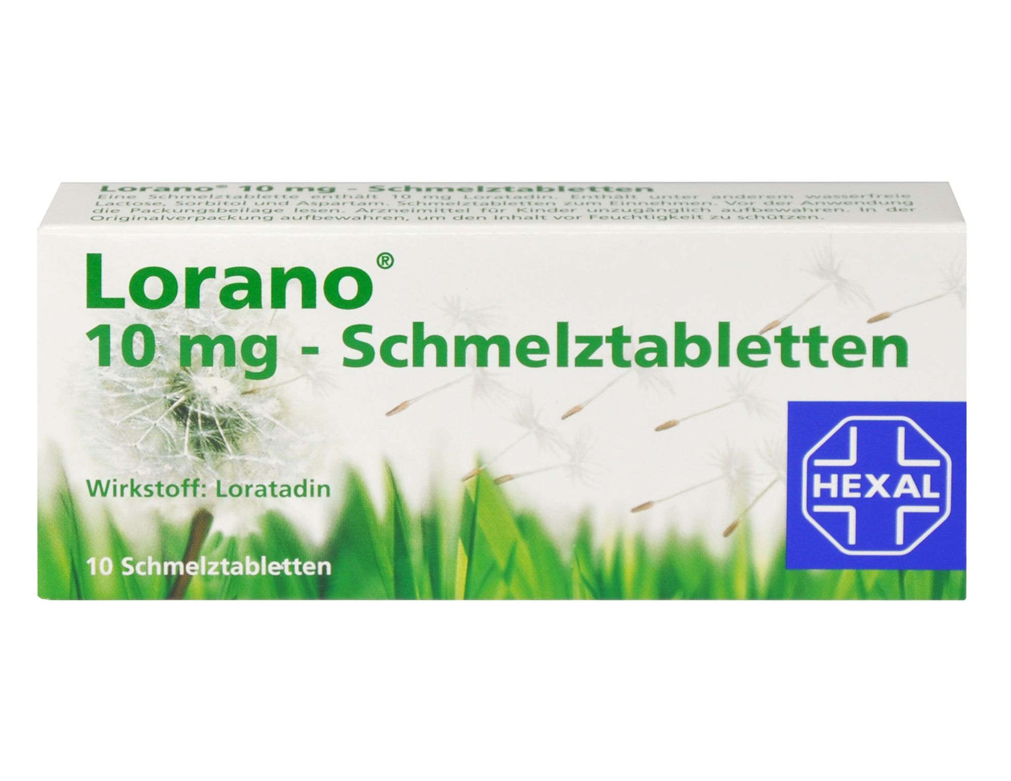 Abbildung Lorano 10 mg - Schmelztabletten