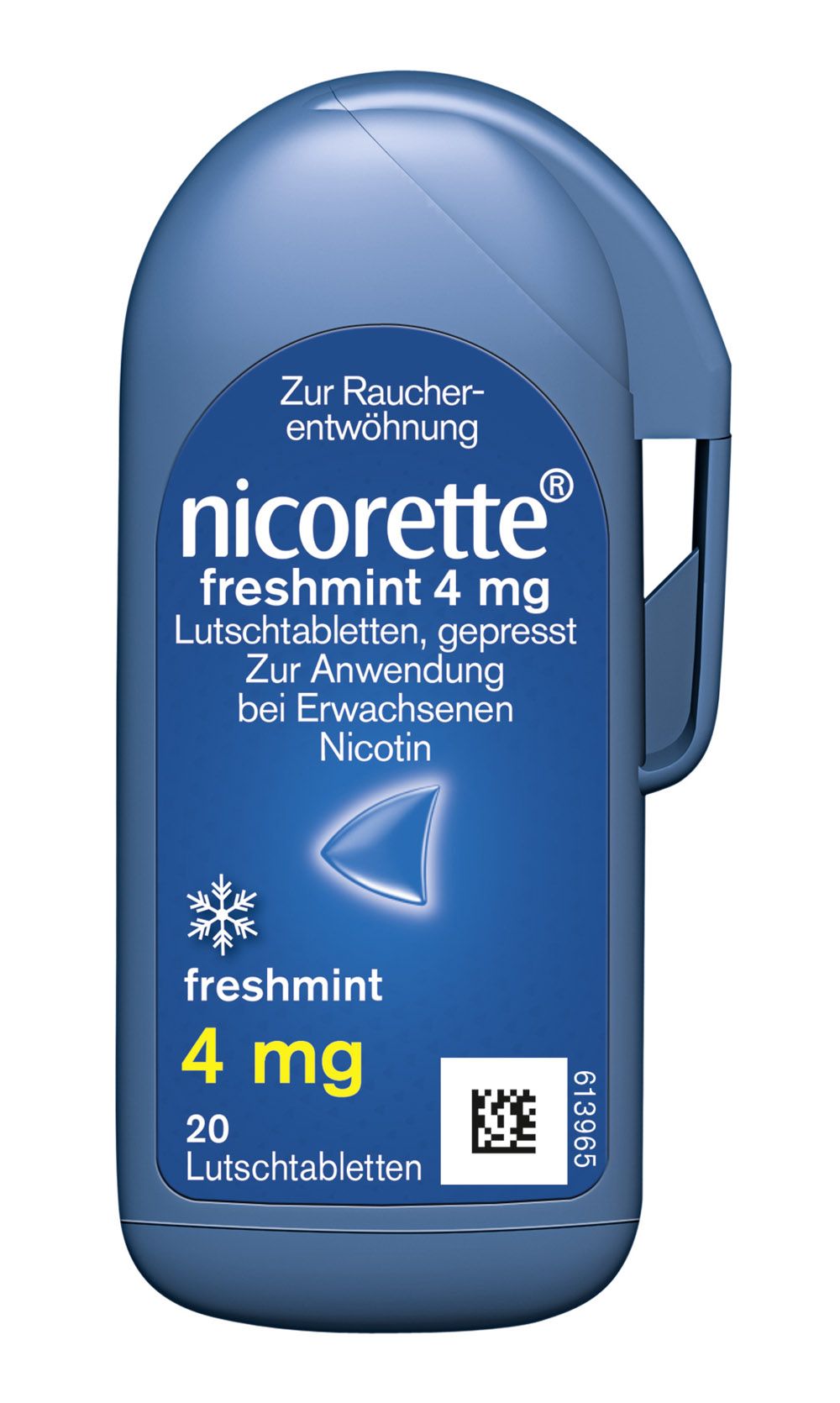 Abbildung Nicorette Icemint 4 mg Lutschtabletten