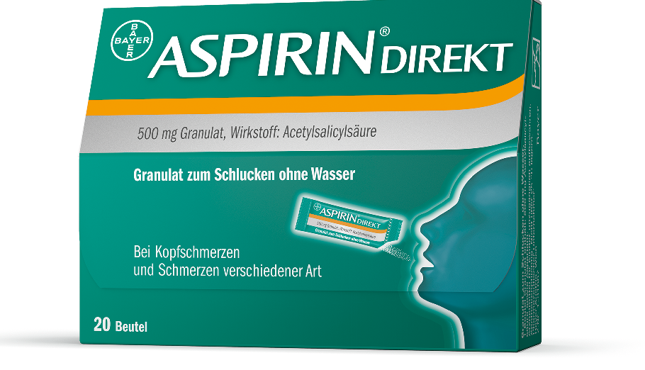 Abbildung Aspirin Direkt 500 mg Granulat
