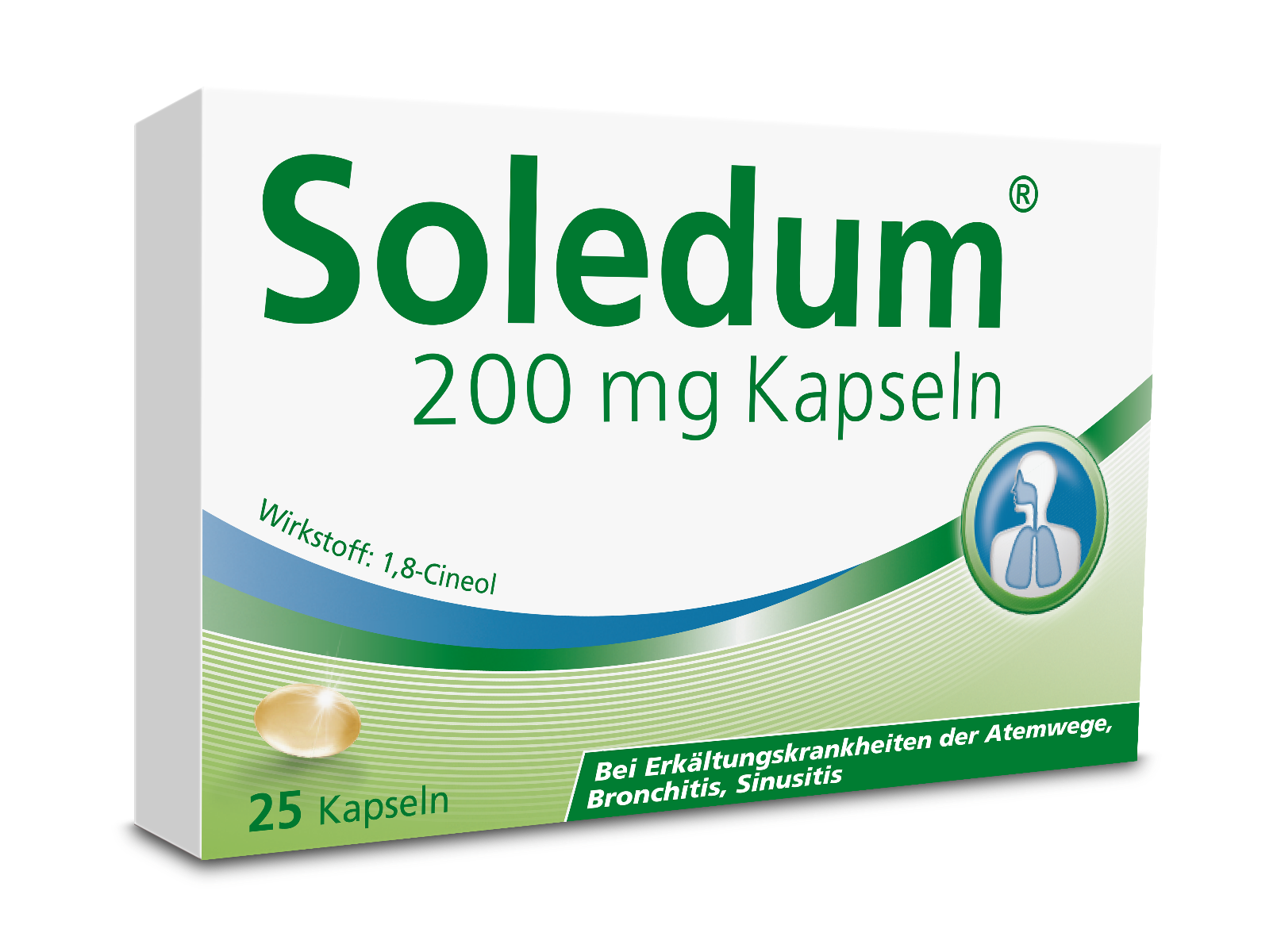 Abbildung Soledum 200 mg Kapseln