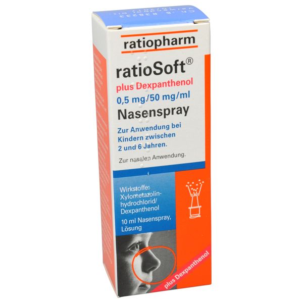 Abbildung ratioSoft plus Dexpanthenol 0,5 mg/50 mg/ml Nasenspray
