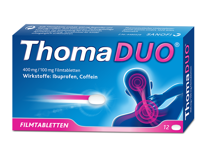 Abbildung ThomaDuo 400 mg/100 mg Filmtabletten