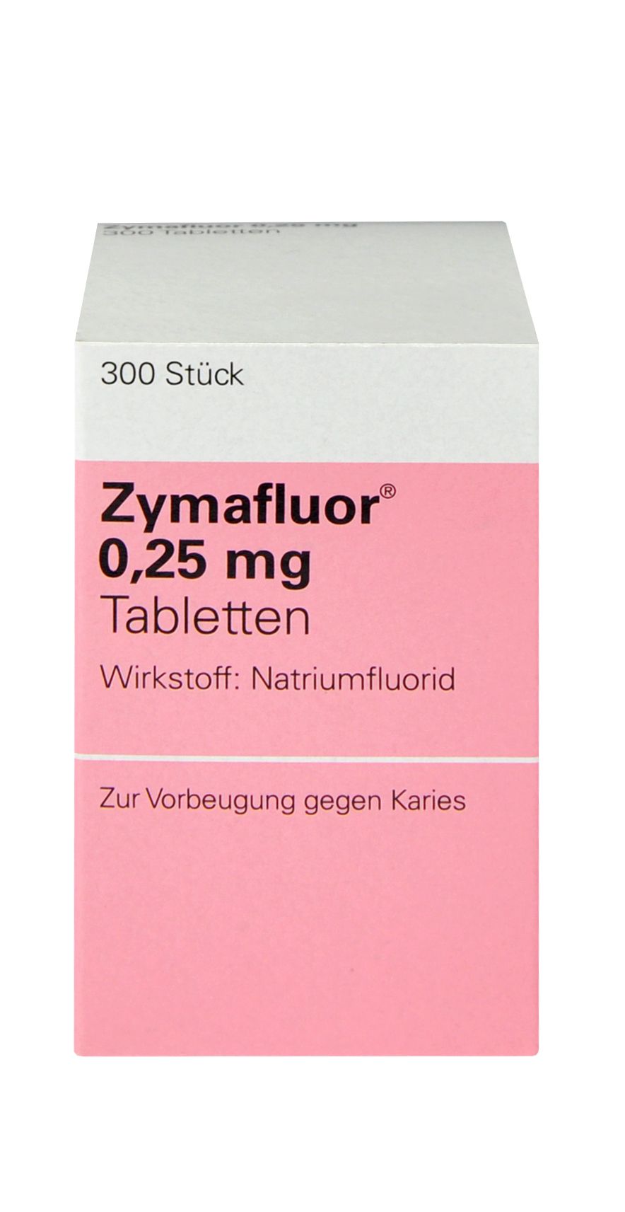 Abbildung Zymafluor 0,25 mg - Tabletten